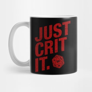 DND Just Crit It Mug